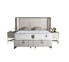 LUSSO Polsterbett  180x200  - Farbe: Creme - Set:  Produktbild-Vorschau 2