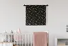 MuchoWow® Wandteppich Wandbehang Muster - Saatgut - Gold Produktbild-Vorschau 1