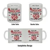 Witziger Glas Tasse für den 50. Geburtstag mit Motiv: Produktbild-Vorschau 4