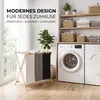 hausleben Wäschekorb aus Bambus – 3-Fach Wäschesammler 40 L Produktbild-Vorschau 6