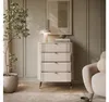 Kommode YVETTE 78 cm in der Farbe Kaschmir mit 4 Produktbild-Vorschau 3