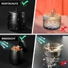 Aschenbecher, Tischaschenbecher, Edelstahl Aschenbecher mit Produktbild-Vorschau 3