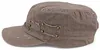 styleBREAKER Uni Military Cap im Destroyed Vintage Look | Produktbild-Vorschau 2