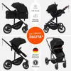 Daliya® FLEXI-PRO M 3in1 Kinderwagen & Buggy mit i-Size Produktbild-Vorschau 2
