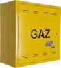 Gasbox Gaskasten Metall FEINZ 60x60x25 - Gelb - Mit Produktbild-Vorschau 1