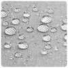 A close-up view of water droplets on a textured gray fabric. Náhled obrázku produktu