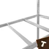 Metalen schap met 5 planken voor in de garage, 180 x 100 x Productafbeelding-voorbeeld 17