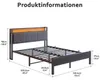 Flieks postel pro mládež 140x200cm s funkcí nabíjení (USB a Náhled obrázku produktu 3