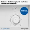 Exquisit Glastürkühlschrank, 280l Getränkekühlschrank mit Produktbild-Vorschau 6