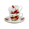 DUO FLORAL 2er-Set Espressotassen 90 ml CLASSIC POPPIES mit Produktbild-Vorschau 4