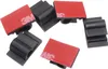 INF 100 Stück Nylon-Kabelclips mit Klebstoff Schwarz model Produktbild-Vorschau 1