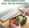 Umami Brotdose Bento-Lunchbox mit Holzdeckel, Fächern, Produktbild-Vorschau 7