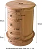 Commode Burgsvik en teck massif résistant aux intempéries Voir les images du produit 9