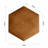 Muralo čalouněný panel HEXAGON WALL CUSHION čalounění Náhled obrázku produktu 3