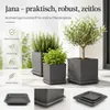 Podstawka pod doniczkę Jana antracyt 20 x 20 cm - Podgląd zdjęcia produktu 7