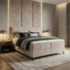 Moderne Boxspringbett HYPNO 180x200 RICO mit 2 Bettkasten Produktbild-Vorschau 1