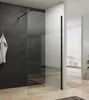 Walkin Dusche Duschabtrennung schwarz 100x200 cm Duschwand Produktbild-Vorschau 1