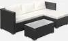 sweeek - Gartenlounge aus Polyrattan für 4 Personen - Produktbild-Vorschau 1