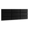 Panel Tapicerowany Prostokąt 60cm x 20cm Czarny MAGIC Podgląd zdjęcia produktu 3