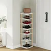 Scaffale verticale per scarpe, 7 ripiani, organizer Anteprima dell’immagine prodotto 1