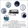A collage of various electronic devices and a central product with application range text. Náhled obrázku produktu
