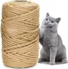 Katzenbaumseil – Natur – 6 mm x 50 m – Hanfseil – Sisalseil Produktbild-Vorschau 1
