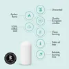 Bolsius Stumpenkerzen 120/58mm weiß 12 Stück Produktbild-Vorschau 3