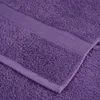 vidaXL 6-delige premium handdoekenset SOLUND, paars, 600 Productafbeelding-voorbeeld 4