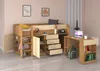 Bett mit Schreibtisch Smile L (Links) 90x200 cm Kindermöbel Produktbild-Vorschau 7