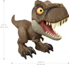 A toy dinosaur figure is shown against a white background with measurement indicators. Voir les images du produit