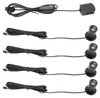 4 focos LED mini, 90 lúmenes, con conexión USB, giratorios Vista previa de la imagen del producto 7
