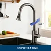 AICA Küchenarmatur Ausziehbarer Auslauf 360° Drehbar 3 Produktbild-Vorschau 5
