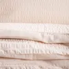 HOMLA RETIE beige Baumwolle Rindenbettwäsche 160x200 + Produktbild-Vorschau 2