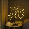 Světlo růžového stromu 24 LED USB rozhraní Stolní stolní Náhled obrázku produktu 1