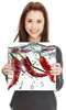 Wanduhr aus Glas mit Motiv Chilis im Wasser- 30 x 30 cm - Produktbild-Vorschau 4