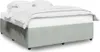 vidaXL Rám postele bez matrace světle šedý 200x200 cm Náhled obrázku produktu 1