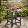 Outsunny Gartentisch 48 x 37 x 46 cm, Wetterfest Produktbild-Vorschau 4