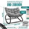 Fauteuil à bascule KESSER® pour l'intérieur et l'extérieur Voir les images du produit 7