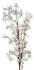 Fiore artificiale Clayre & Eef 112 cm in plastica bianca Anteprima dell’immagine prodotto 1