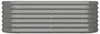 vidaXL Hochbeet Verzinkter Stahl 114x40x36 cm Grau Produktbild-Vorschau 3