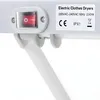 Elektrisch droogrek (opvouwbaar) 1470x540x940mm zilver Productafbeelding-voorbeeld 5
