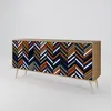 Spacerebels cassettiera a 3 ante - credenza cassettiera - Anteprima dell’immagine prodotto 1