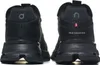 The back view of two black ON Running Cloudnova 2 sneakers. Produktbild-Vorschau