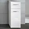 Ice armoire de salle de bain 1 tiroir 1 porte blanc Voir les images du produit 8
