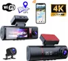 Kamera Samochodowa 3w1 HD 4K Przód Tył i Wnętrze GPS Wi-Fi Podgląd zdjęcia produktu 1