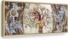 Italienischer Leinwand Leinwandbild - Mosaic Abstract 90x30 Produktbild-Vorschau 1