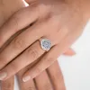 MATERIA Damen Ring Siegelring Blüte floral 925 Silber antik Produktbild-Vorschau 3