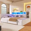 Canapé-lit Fliek 140 x 190 cm avec pouf hydraulique, lit Voir les images du produit 2