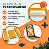 Bierzeltgarnitur PRAKTIK mit Rückenlehnen, 170cm, braun Produktbild-Vorschau 6