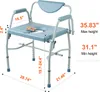 Comodino VEVOR con braccioli ribaltabili e schienale Anteprima dell’immagine prodotto 8